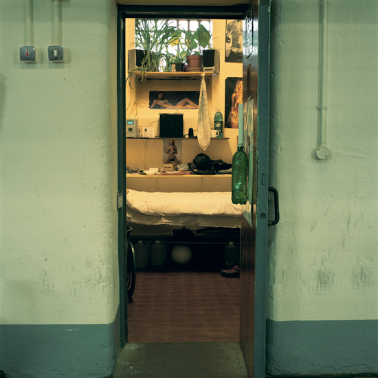 'Room 12', Photographic Lambdachrome print mounted on acrylic, 120 x 120 cm