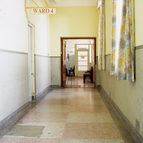 'Ward', Photographic Lambdachrome print mounted on acrylic, 100 x 100 cm