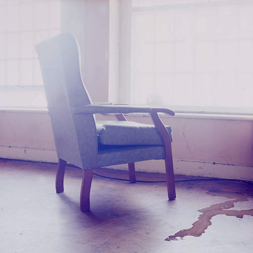 'Chair', Photographic Lambdachrome print mounted on acrylic, 100 x 100 cm