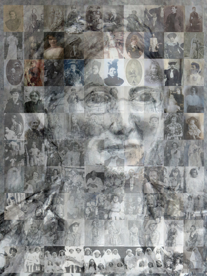 Mary Kelly: Full mosaic
